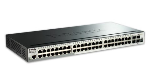 D-Link DGS-1510-52X łącza sieciowe Zarządzany L3 Gigabit Ethernet (10/100/1000) 1U Czarny D-Link DGS-1510-52X łącza sieciowe Zarządzany L3 Gigabit Ethernet (10/100/1000) 1U Czarny
