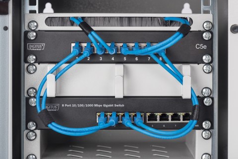Digitus 8-portowy przełącznik gigabitowy, 10 cali, niezarządzalny Digitus 8-portowy przełącznik gigabitowy, 10 cali, niezarządzalny