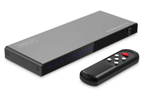 Digitus Przełącznik 8K HDMI, 5 x 1 Digitus Przełącznik 8K HDMI, 5 x 1