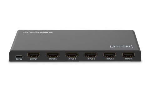 Digitus Przełącznik 8K HDMI, 5 x 1 Digitus Przełącznik 8K HDMI, 5 x 1