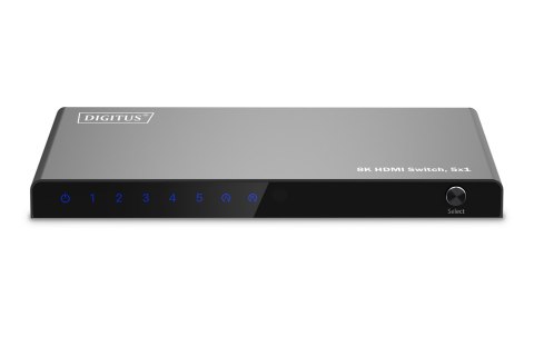 Digitus Przełącznik 8K HDMI, 5 x 1 Digitus Przełącznik 8K HDMI, 5 x 1
