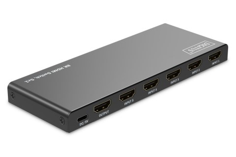 Digitus Przełącznik 8K HDMI, 5 x 1 Digitus Przełącznik 8K HDMI, 5 x 1