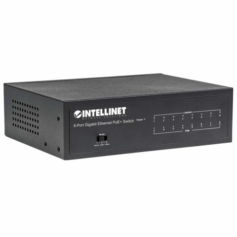 INTELLINET GIGABIT SWITCH 8X 10/100/1000 RJ45 POE+ INTELLINET GIGABIT SWITCH 8X 10/100/1000 RJ45 POE+