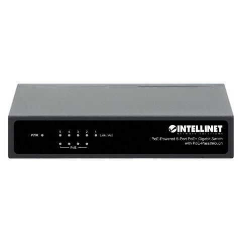 INTELLINET SWITCH GIGABIT 5XPOE PASSTHROUGH ZASILANY POE LUB AC, 68W 561082 INTELLINET SWITCH GIGABIT 5XPOE PASSTHROUGH ZASILANY POE LUB AC, 68W 561082
