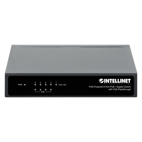 INTELLINET SWITCH GIGABIT 5XPOE PASSTHROUGH ZASILANY POE LUB AC, 68W 561082 INTELLINET SWITCH GIGABIT 5XPOE PASSTHROUGH ZASILANY POE LUB AC, 68W 561082