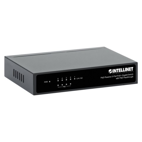 INTELLINET SWITCH GIGABIT 5XPOE PASSTHROUGH ZASILANY POE LUB AC, 68W 561082 INTELLINET SWITCH GIGABIT 5XPOE PASSTHROUGH ZASILANY POE LUB AC, 68W 561082
