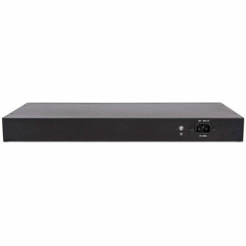 Intellinet 560917 łącza sieciowe Zarządzany Gigabit Ethernet (10/100/1000) 1U Czarny Intellinet 560917 łącza sieciowe Zarządzany Gigabit Ethernet (10/100/1000) 1U Czarny