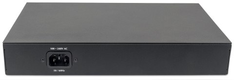 Intellinet 561167 łącza sieciowe Zarządzany Gigabit Ethernet (10/100/1000) Obsługa PoE Czarny