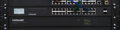 Intellinet 561433 łącza sieciowe Zarządzany Gigabit Ethernet (10/100/1000) Obsługa PoE Czarny Intellinet 561433 łącza sieciowe Zarządzany Gigabit Ethernet (10/100/1000) Obsługa PoE Czarny