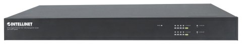 Intellinet 561433 łącza sieciowe Zarządzany Gigabit Ethernet (10/100/1000) Obsługa PoE Czarny Intellinet 561433 łącza sieciowe Zarządzany Gigabit Ethernet (10/100/1000) Obsługa PoE Czarny