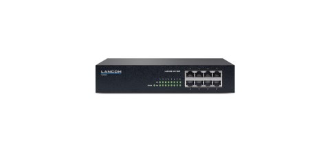 Lancom Systems GS-1108P Nie zarządzany Gigabit Ethernet (10/100/1000) Obsługa PoE Czarny Lancom Systems GS-1108P Nie zarządzany Gigabit Ethernet (10/100/1000) Obsługa PoE Czarny