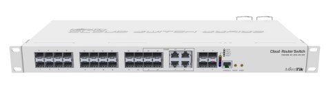 Mikrotik CRS328-4C-20S-4S+RM łącza sieciowe Zarządzany L2/L3 1U Biały Mikrotik CRS328-4C-20S-4S+RM łącza sieciowe Zarządzany L2/L3 1U Biały