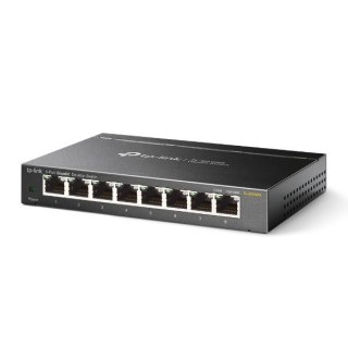 Przełącznik sieciowy TP-Link Omada TL-SG108S, Czarny, Nie zarządzany, Gigabit Ethernet (10/100/1000)