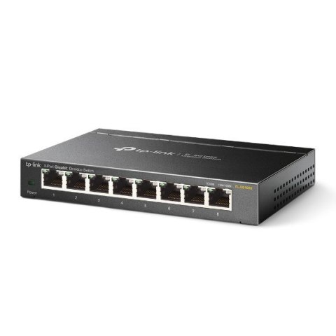 Przełącznik sieciowy TP-Link Omada TL-SG108S, Czarny, Nie zarządzany, Gigabit Ethernet (10/100/1000) Przełącznik sieciowy TP-Link Omada TL-SG108S, Czarny, Nie zarządzany, Gigabit Ethernet (10/100/1000)