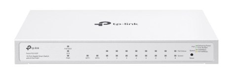 TP-Link FESTA FS310GP łącza sieciowe Zarządzany L2/L2+ Gigabit Ethernet (10/100/1000) Obsługa PoE 1U Biały TP-Link FESTA FS310GP łącza sieciowe Zarządzany L2/L2+ Gigabit Ethernet (10/100/1000) Obsługa PoE 1U Biały