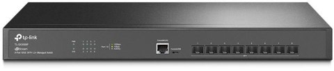 TP-Link Omada SX3008F łącza sieciowe Zarządzany L2/L3 Czarny TP-Link Omada SX3008F łącza sieciowe Zarządzany L2/L3 Czarny