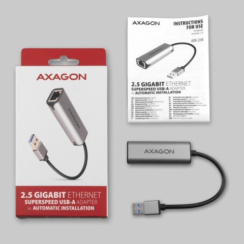 Axagon ADE-25R karta sieciowa Wewnętrzny Ethernet 5000 Mbit/s Axagon ADE-25R karta sieciowa Wewnętrzny Ethernet 5000 Mbit/s
