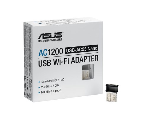 ASUS USB-AC53 Nano WLAN 867 Mbit/s ASUS USB-AC53 Nano WLAN 867 Mbit/s