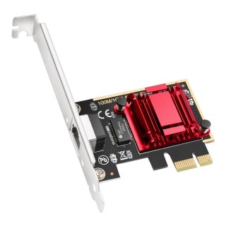 Cudy PE25 karta sieciowa Wewnętrzny Ethernet