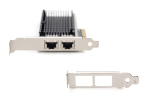 Digitus Dwuportowa karta sieciowa klasy serwerowej Ethernet 10 Gbps