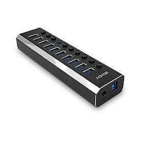 Lindy 43370 huby i koncentratory USB 3.2 Gen 1 (3.1 Gen 1) Type-B 5000 Mbit/s Czarny Lindy 43370 huby i koncentratory USB 3.2 Gen 1 (3.1 Gen 1) Type-B 5000 Mbit/s Czarny