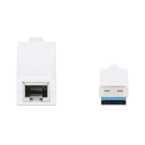 Manhattan Karta sieciowa USB 3.0 1Gb/s RJ45 506847 Manhattan Karta sieciowa USB 3.0 1Gb/s RJ45 506847