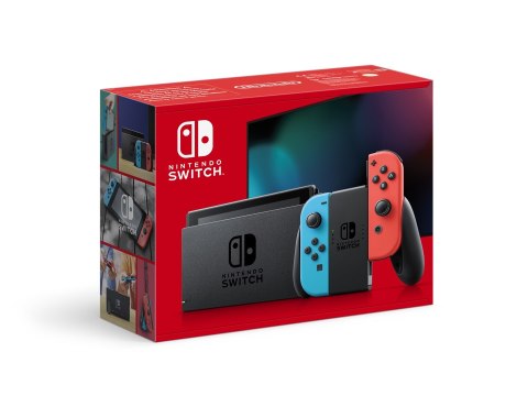 Nintendo Switch przenośna konsola do gier 15,8 cm (6.2") 32 GB Ekran dotykowy Wi-Fi Niebieski, Szary, Czerwony Nintendo Switch przenośna konsola do gier 15,8 cm (6.2") 32 GB Ekran dotykowy Wi-Fi Niebieski, Szary, Czerwony