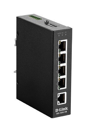 Przełącznik D-Link DIS-100G-5W - Niezarządzany - L2 - Gigabit Ethernet (10/100/1000) - Pełny dupleks - Możliwość montażu na ścia