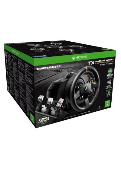 Thrustmaster 4460133 kontroler gier Czarny Kierownica + pedały PC, Xbox One Thrustmaster 4460133 kontroler gier Czarny Kierownica + pedały PC, Xbox One
