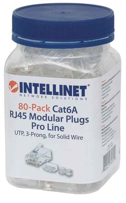 Wtyczka RJ45 Intellinet 790550 Przezroczysty Wtyczka RJ45 Intellinet 790550 Przezroczysty