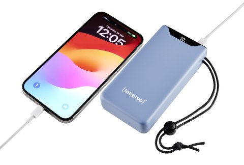 Intenso 7332055 bank mocy Litowo-polimerowy (LiPo) 20000 mAh Niebieski Intenso 7332055 bank mocy Litowo-polimerowy (LiPo) 20000 mAh Niebieski