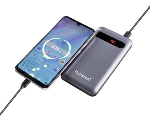Intenso PD10000 Litowo-polimerowy (LiPo) 10000 mAh Antracyt Intenso PD10000 Litowo-polimerowy (LiPo) 10000 mAh Antracyt