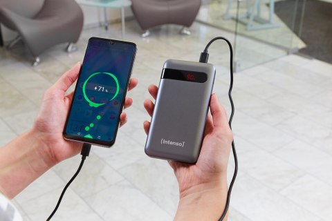 Intenso PD10000 Litowo-polimerowy (LiPo) 10000 mAh Antracyt Intenso PD10000 Litowo-polimerowy (LiPo) 10000 mAh Antracyt
