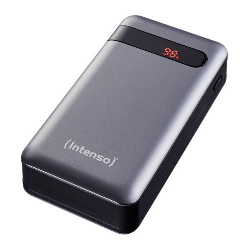 Intenso PD20000 Power Delivery Litowo-polimerowy (LiPo) 20000 mAh Antracyt Intenso PD20000 Power Delivery Litowo-polimerowy (LiPo) 20000 mAh Antracyt