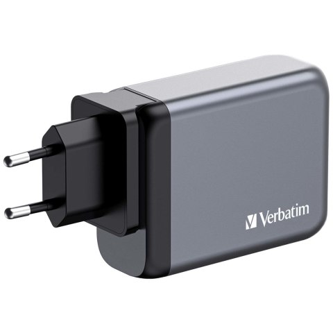 Ładowarka sieciowa Verbatim GaN GNC-100 4-PORT 100W/USB A/C (EU/UK/US) Ładowarka sieciowa Verbatim GaN GNC-100 4-PORT 100W/USB A/C (EU/UK/US)