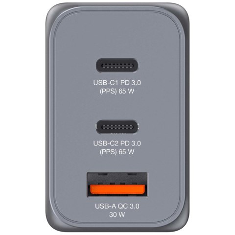 Ładowarka sieciowa Verbatim GaN GNC-65 2xUSB-C Uniwersalna Ładowarka sieciowa Verbatim GaN GNC-65 2xUSB-C Uniwersalna