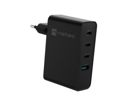NATEC NUC-2234 ładowarka do urządzeń przenośnych Laptop, Smartfon Czarny Prąd przemienny Szybkie ładowanie Wewnętrzna NATEC NUC-2234 ładowarka do urządzeń przenośnych Laptop, Smartfon Czarny Prąd przemienny Szybkie ładowanie Wewnętrzna