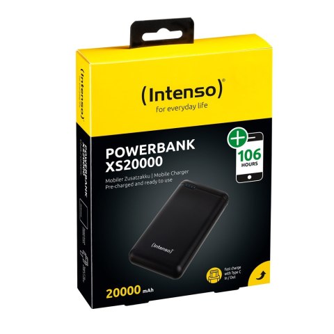 POWER BANK USB 20000MAH BLACK 7313550 INTENSO POWER BANK USB 20000MAH BLACK 7313550 INTENSO