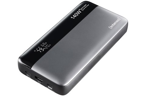 Power Bank Intenso HE 25000 mAh Grau-Schwarz USB C/C Power Bank Intenso HE 25000 mAh Grau-Schwarz USB C/C