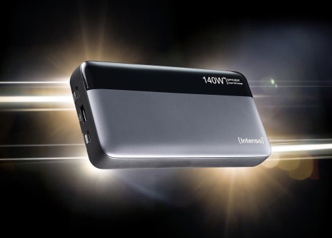 Power Bank Intenso HE 25000 mAh Grau-Schwarz USB C/C Power Bank Intenso HE 25000 mAh Grau-Schwarz USB C/C