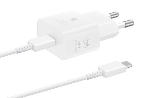 Samsung EP-T2510 Smartfon Biały Prąd przemienny, USB Szybkie ładowanie Wewnętrzna
