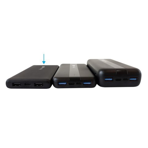 Techly I-CHARGE-10000 bank mocy Litowo-polimerowy (LiPo) 10000 mAh Czarny Techly I-CHARGE-10000 bank mocy Litowo-polimerowy (LiPo) 10000 mAh Czarny