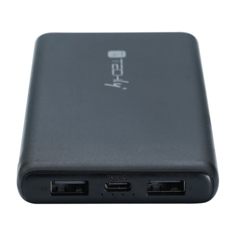 Techly I-CHARGE-10000 bank mocy Litowo-polimerowy (LiPo) 10000 mAh Czarny Techly I-CHARGE-10000 bank mocy Litowo-polimerowy (LiPo) 10000 mAh Czarny