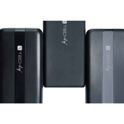 Techly I-CHARGE-10000 bank mocy Litowo-polimerowy (LiPo) 10000 mAh Czarny Techly I-CHARGE-10000 bank mocy Litowo-polimerowy (LiPo) 10000 mAh Czarny