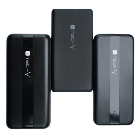 Techly I-CHARGE-10000 bank mocy Litowo-polimerowy (LiPo) 10000 mAh Czarny Techly I-CHARGE-10000 bank mocy Litowo-polimerowy (LiPo) 10000 mAh Czarny