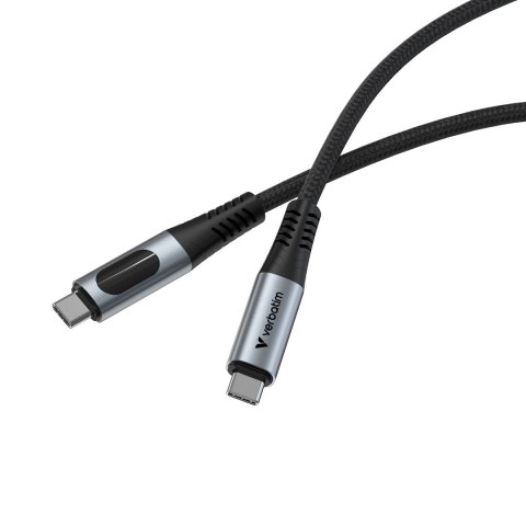 Verbatim 31849 kabel USB USB4 Gen 2x2 1,2 m USB C Czarny Verbatim 31849 kabel USB USB4 Gen 2x2 1,2 m USB C Czarny