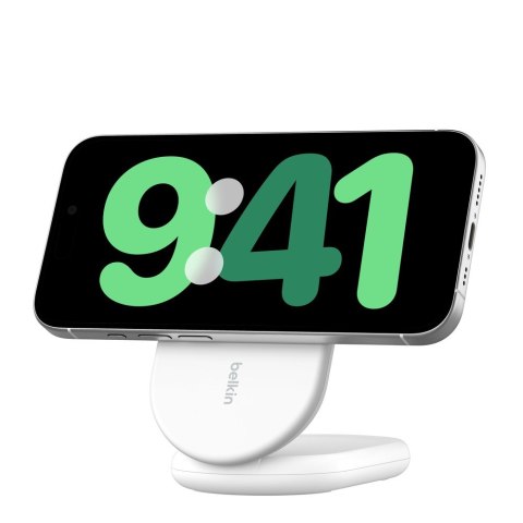 BELKIN ŁADOWARKA INDUKCYJNA SKŁADANA MAGSAFE QI2 15W, BIAŁA BELKIN ŁADOWARKA INDUKCYJNA SKŁADANA MAGSAFE QI2 15W, BIAŁA