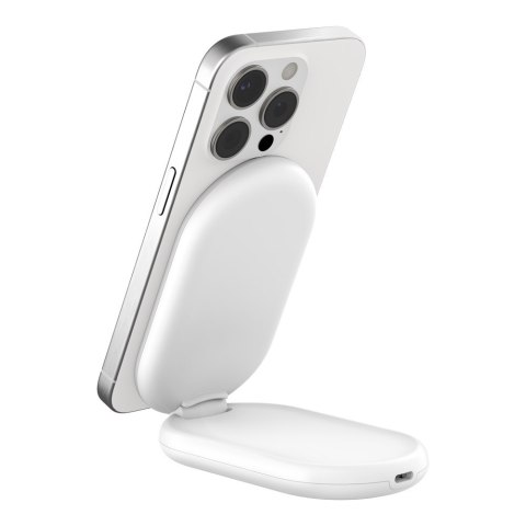 BELKIN ŁADOWARKA INDUKCYJNA SKŁADANA MAGSAFE QI2 15W, BIAŁA BELKIN ŁADOWARKA INDUKCYJNA SKŁADANA MAGSAFE QI2 15W, BIAŁA