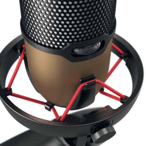 CHERRY UM 9.0 PRO RGB Czarny, Miedziany Mikrofon stołowy CHERRY UM 9.0 PRO RGB Czarny, Miedziany Mikrofon stołowy