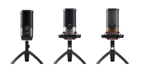 CHERRY UM 9.0 PRO RGB Czarny, Miedziany Mikrofon stołowy CHERRY UM 9.0 PRO RGB Czarny, Miedziany Mikrofon stołowy